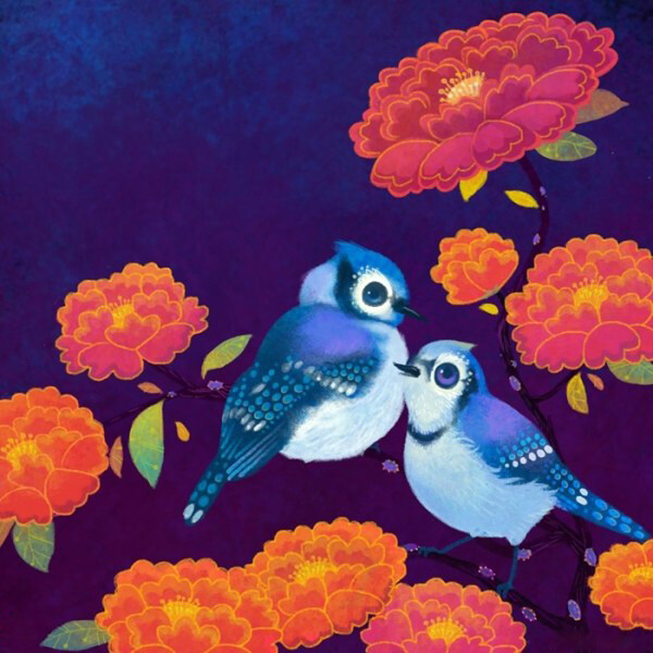 位圖插畫(huà)插畫(huà)師動(dòng)物插畫(huà)鳥(niǎo)類免費(fèi)素材