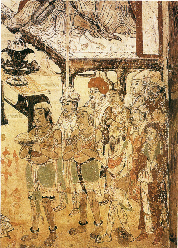 人物壁畫中國(guó)文化人物畫像中國(guó)風(fēng)中華藝術(shù)繪畫