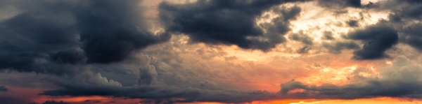 朝霞夕陽