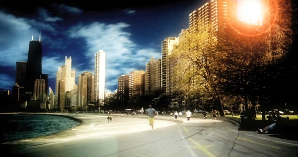 公園人流視頻