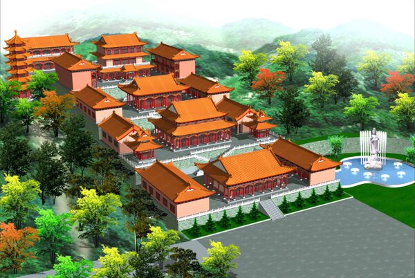 古建筑規(guī)劃圖圖片