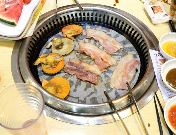 圓形燒烤紙