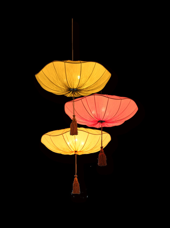 中国风节日灯笼高高挂素材图片