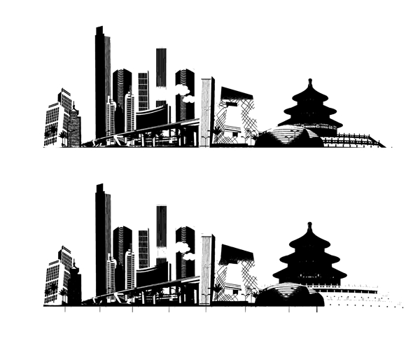 北京图片城市剪影
