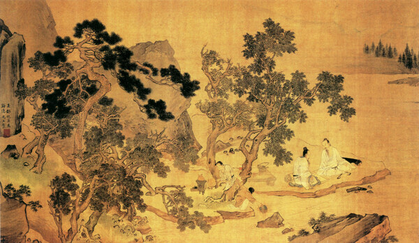 明朝古代人物民間人物人物壁畫中國文化人物畫像中國風(fēng)中華藝術(shù)繪畫