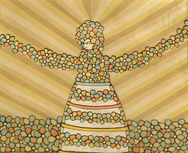 位圖插畫時尚插畫插畫師melkadel免費(fèi)素材