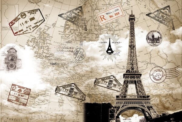 巴黎而菲尔铁塔