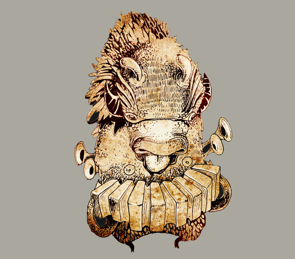 位圖抽象插畫插畫師Lucas免費素材