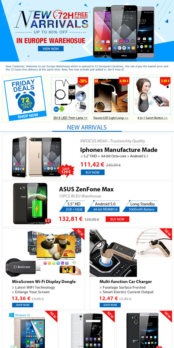 新品上市促銷