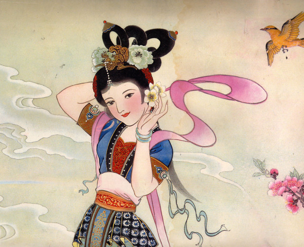 仙女圖圖片