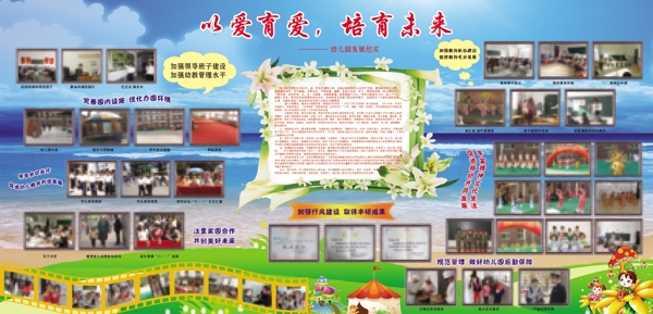 幼兒園展板圖片