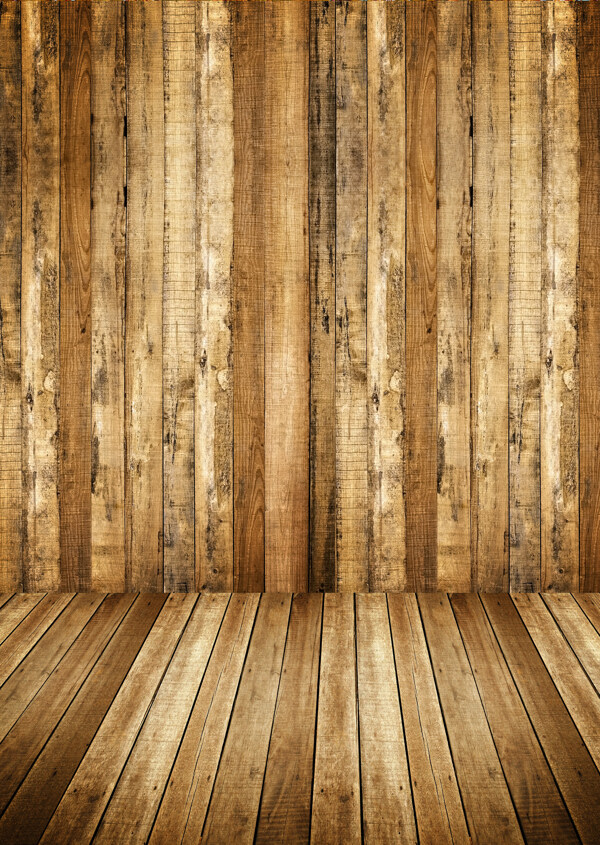 复古木纹木板背景