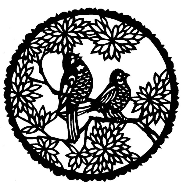 花鳥圖案裝飾圖案