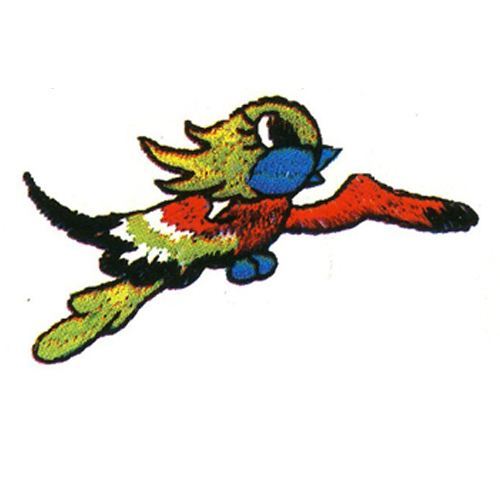 繡花動物鳥類色彩五顏六色免費素材