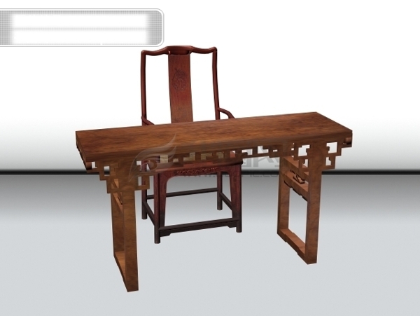 3d明清桌椅
