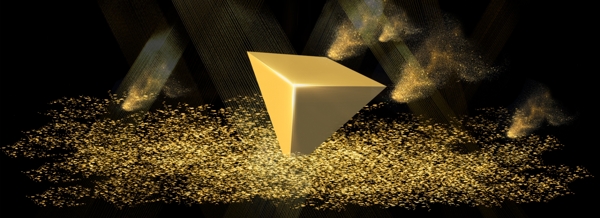 简约黑金通用背景素材
