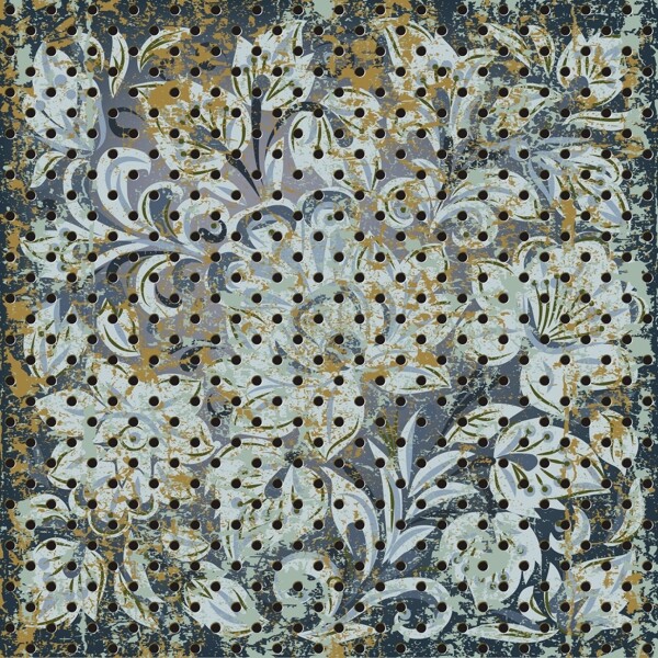 歐美花紋2301矢量EPS