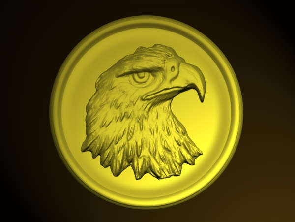 老鹰徽章图片