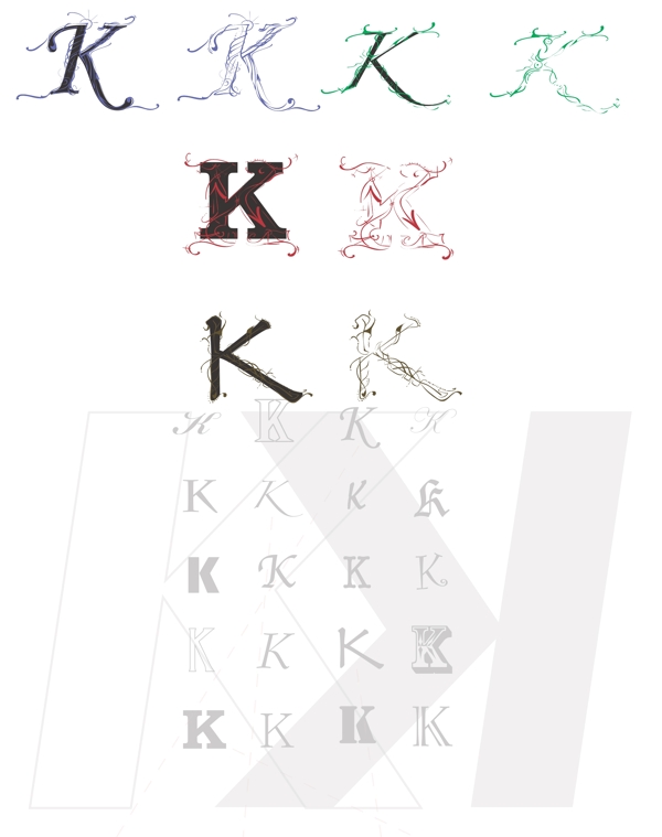 字母K
