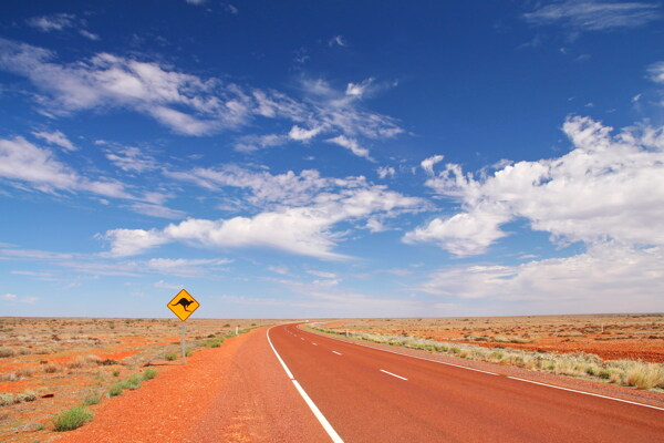 澳洲沙漠公路图片