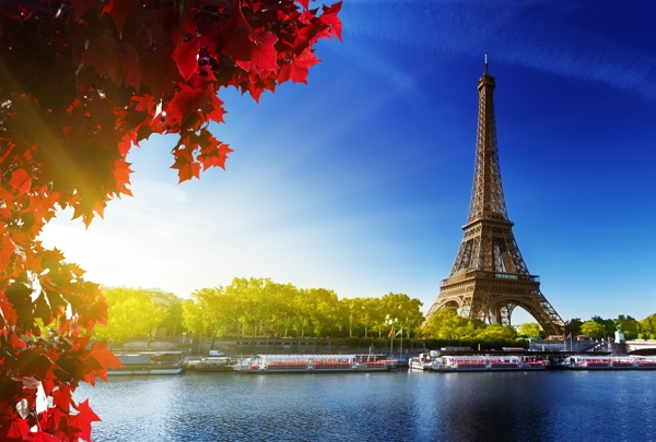 巴黎铁塔高清摄影图片