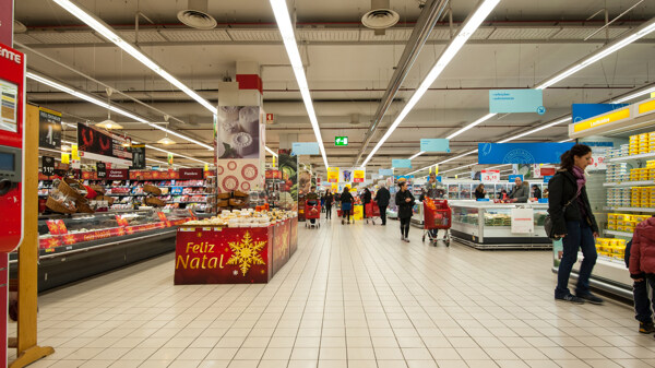 超市商场布置图片
