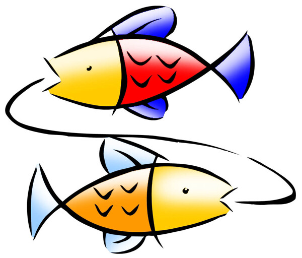 雙魚(yú)座星座插圖0030