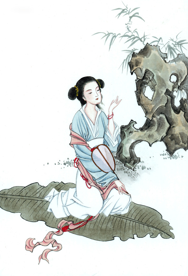 國畫仙女仙女44