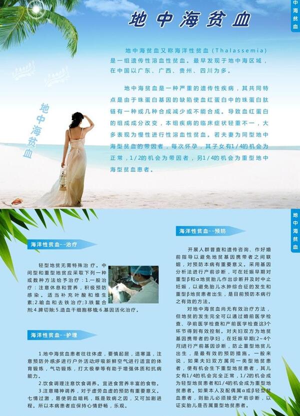 地中海貧血圖片
