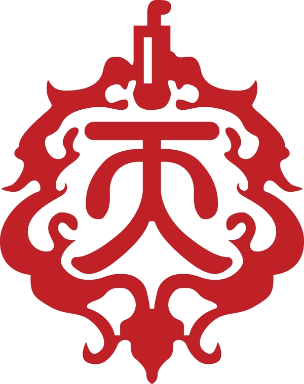 天策府矢量圖標