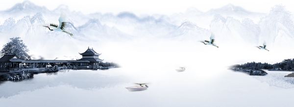 水墨背景
