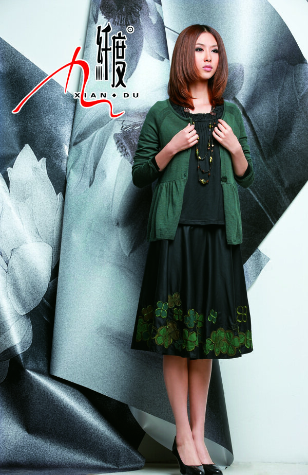 服裝模特美女圖片