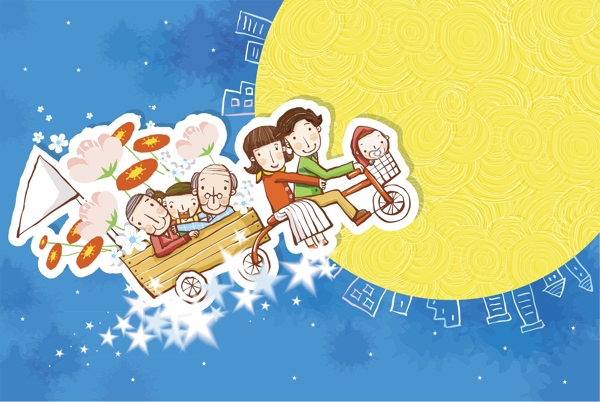 卡通兒童插畫(huà)矢量漫畫(huà)兒童709