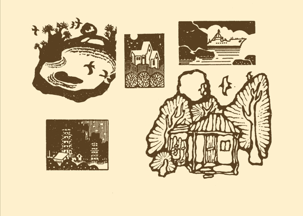 風(fēng)景裝飾畫圖片