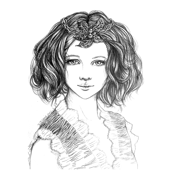 位圖插畫時尚插畫人物插畫藝術(shù)效果免費素材