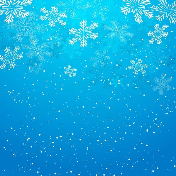 雪花背景