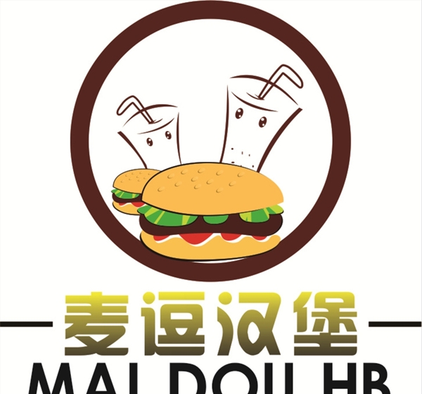 漢堡LOGO