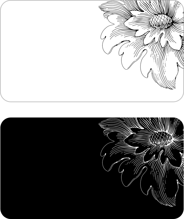 黑白花紋底圖