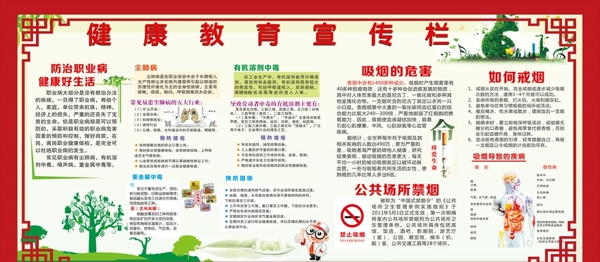 健康教育宣傳欄