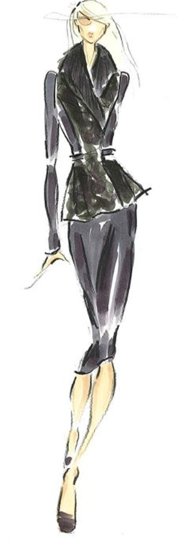 服裝設(shè)計(jì)手繪效果圖