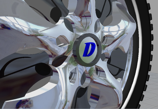 第八注意輪輞AutoCAD