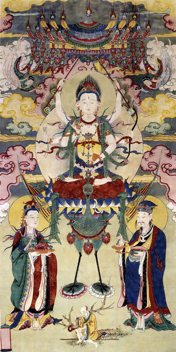 孔雀大明王圖片