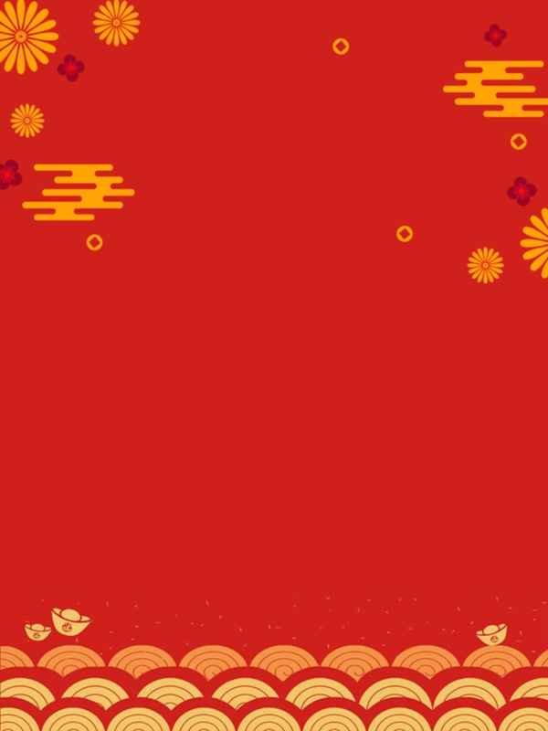 中國風紅色喜慶背景
