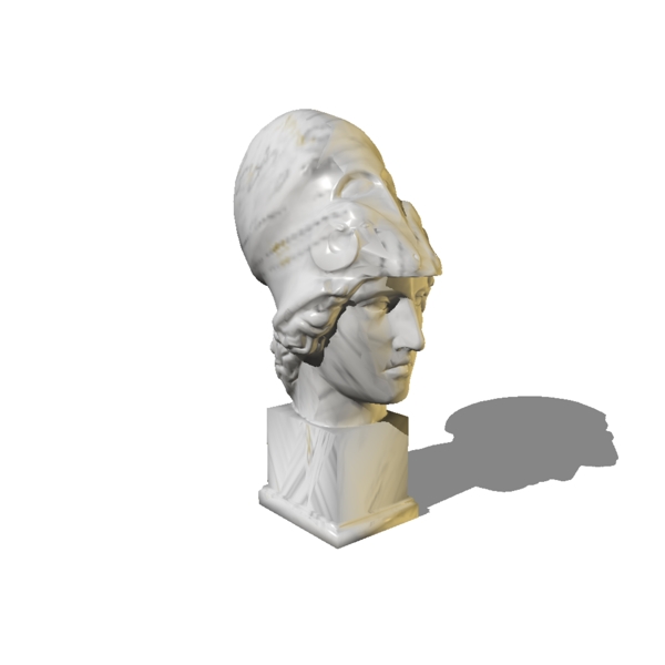 3D石膏雕像