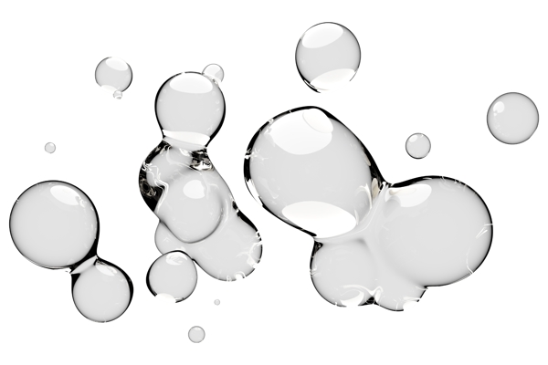 水滴汽泡素材图片