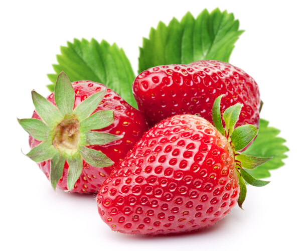 晶莹剔透味蕾诱惑草莓高清图
