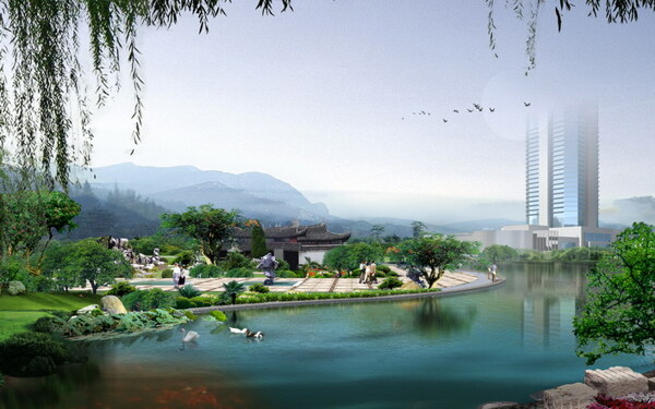 公園園林景觀