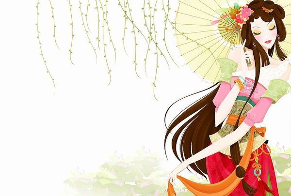 位圖人物美女女人色彩免費(fèi)素材