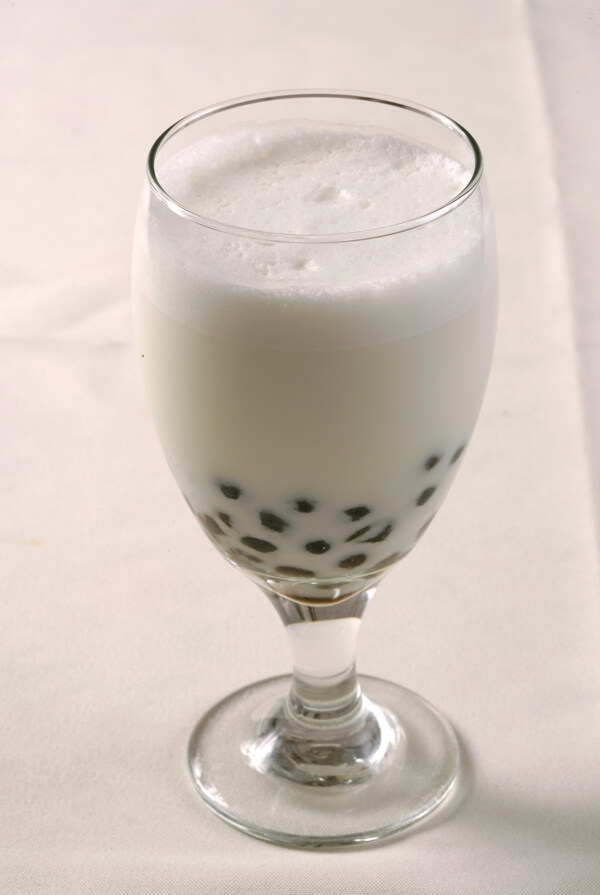 杏仁珍珠奶茶圖片