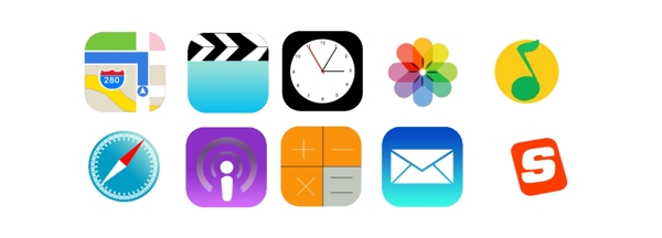 手机元素logo各类app图标素材集合
